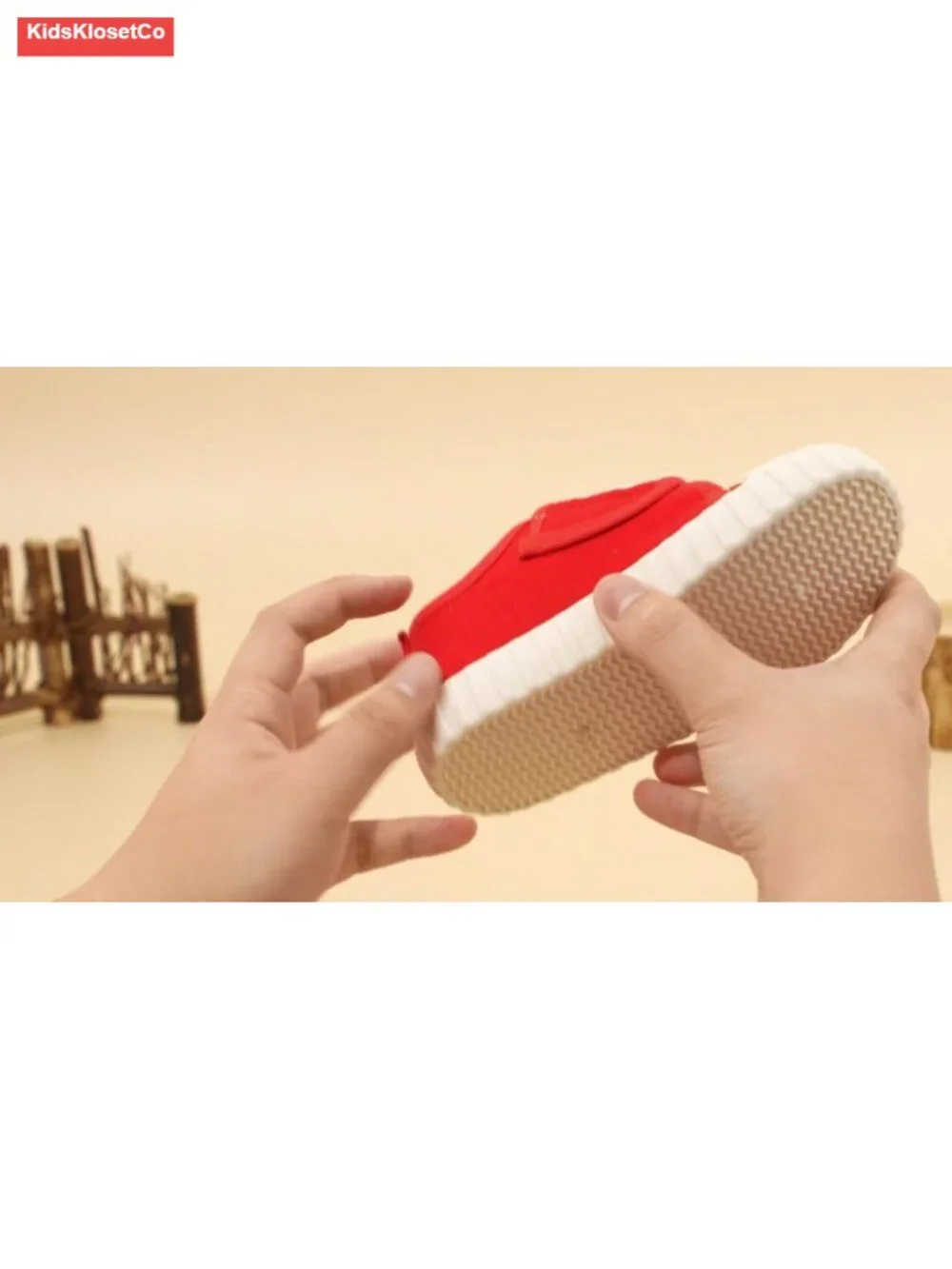 Toddler Low-Top Canvas Sneakers Hook & Loop Non-Slip Boys Girls